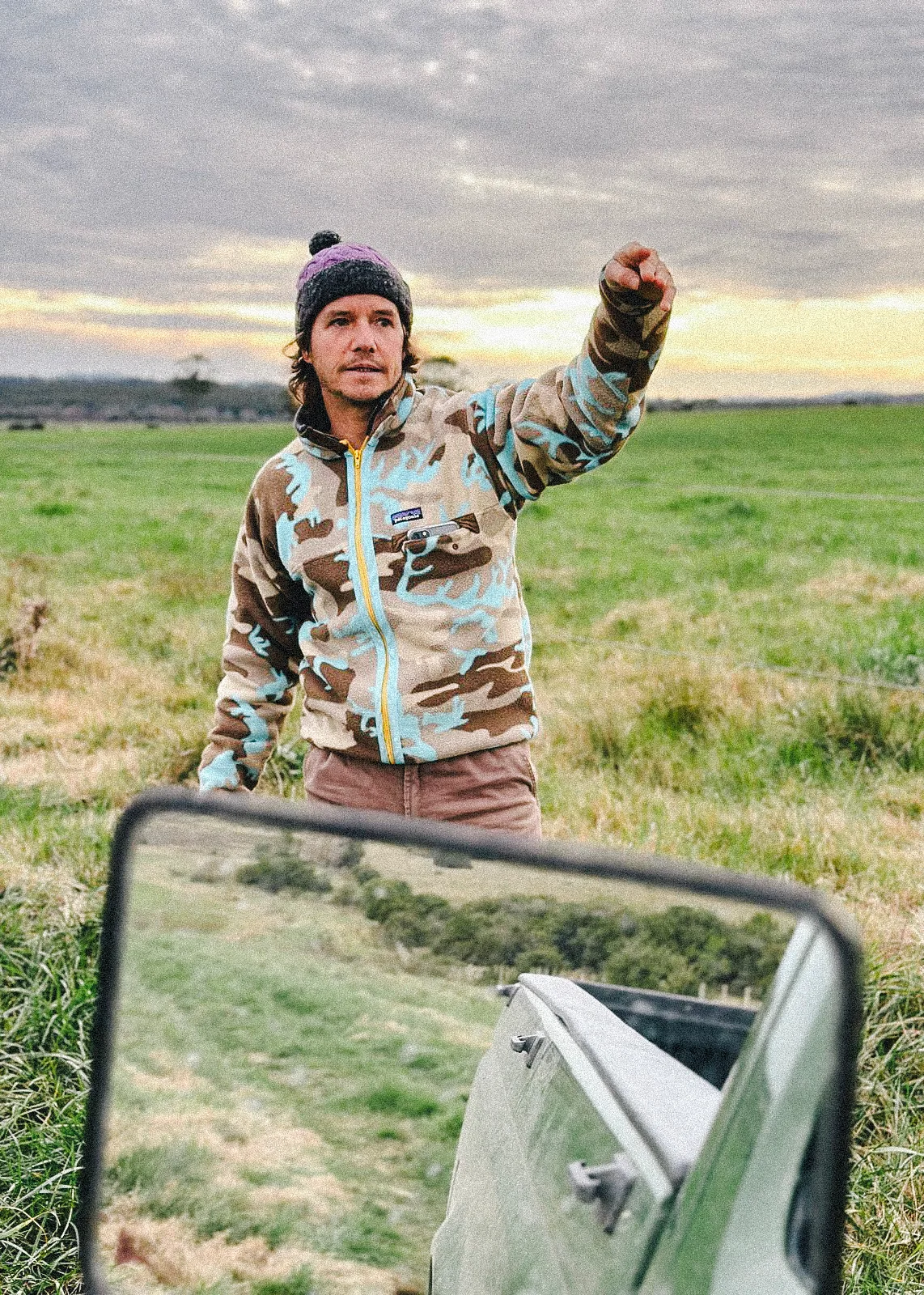 Nico en el campo